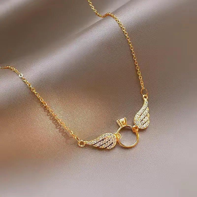 Collar Alas de Angel - GLAMURA